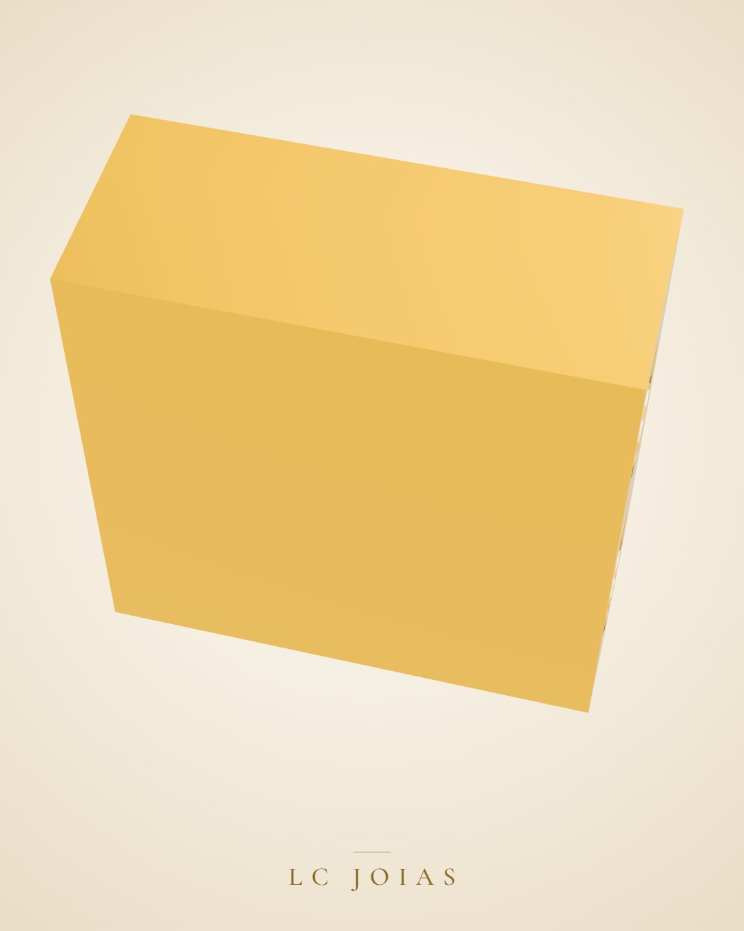Aliança alufix 2x2 b em ouro