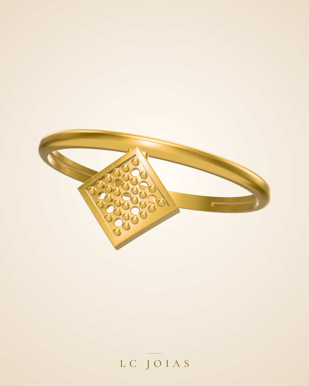 Anel 1777 an em ouro