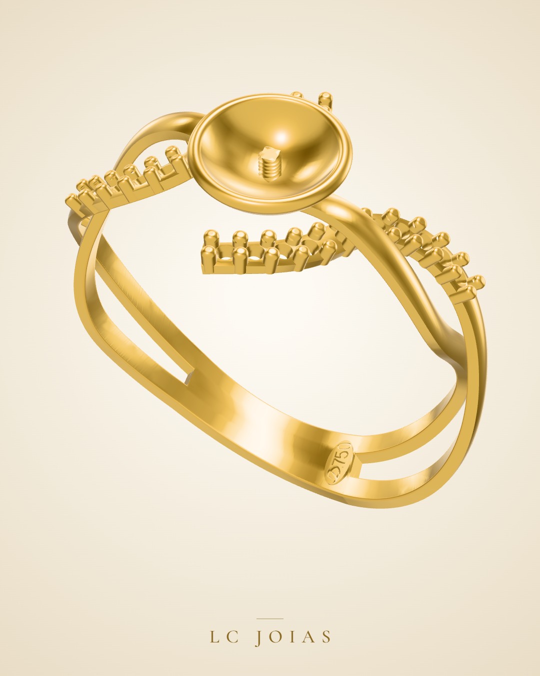 Anel anel-3509 em ouro