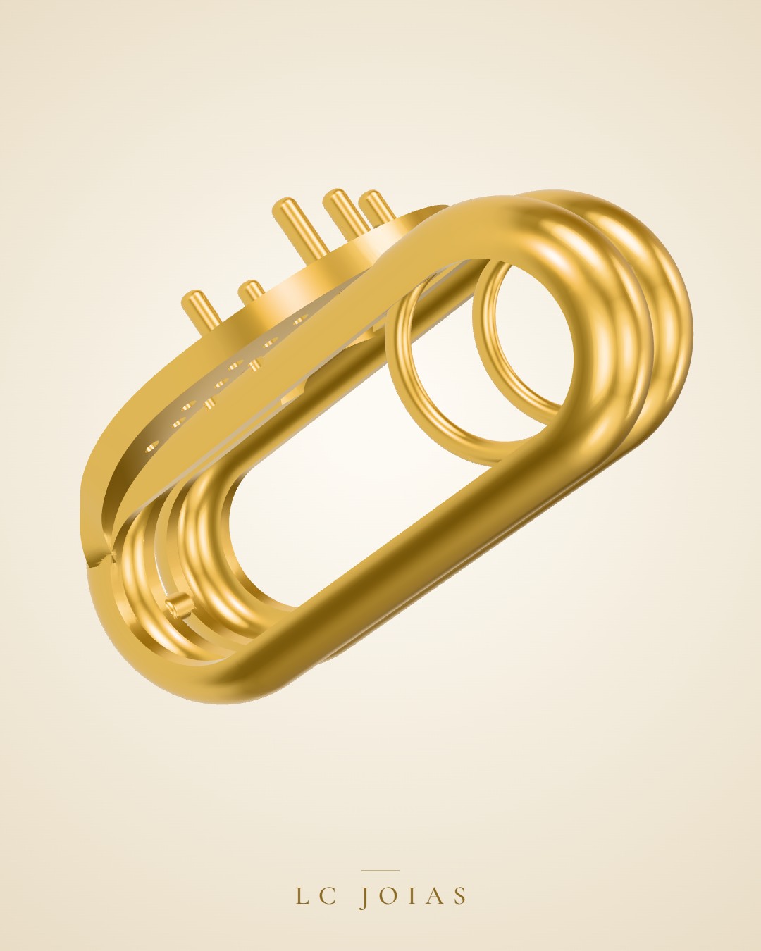 Pingente 1537 z pg em ouro