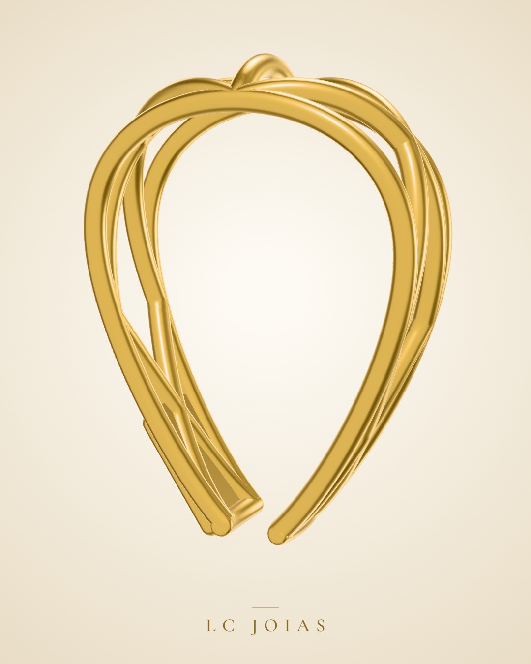 Brinco 7972 pg pd contra argola em ouro