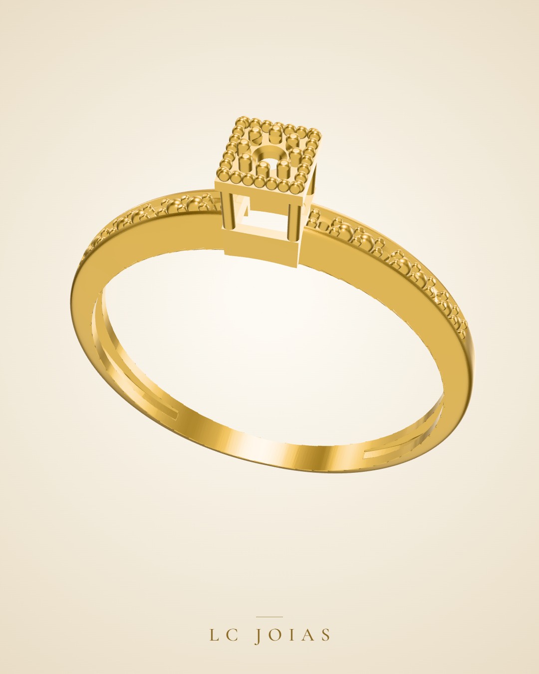 Anel 3720 anel em ouro