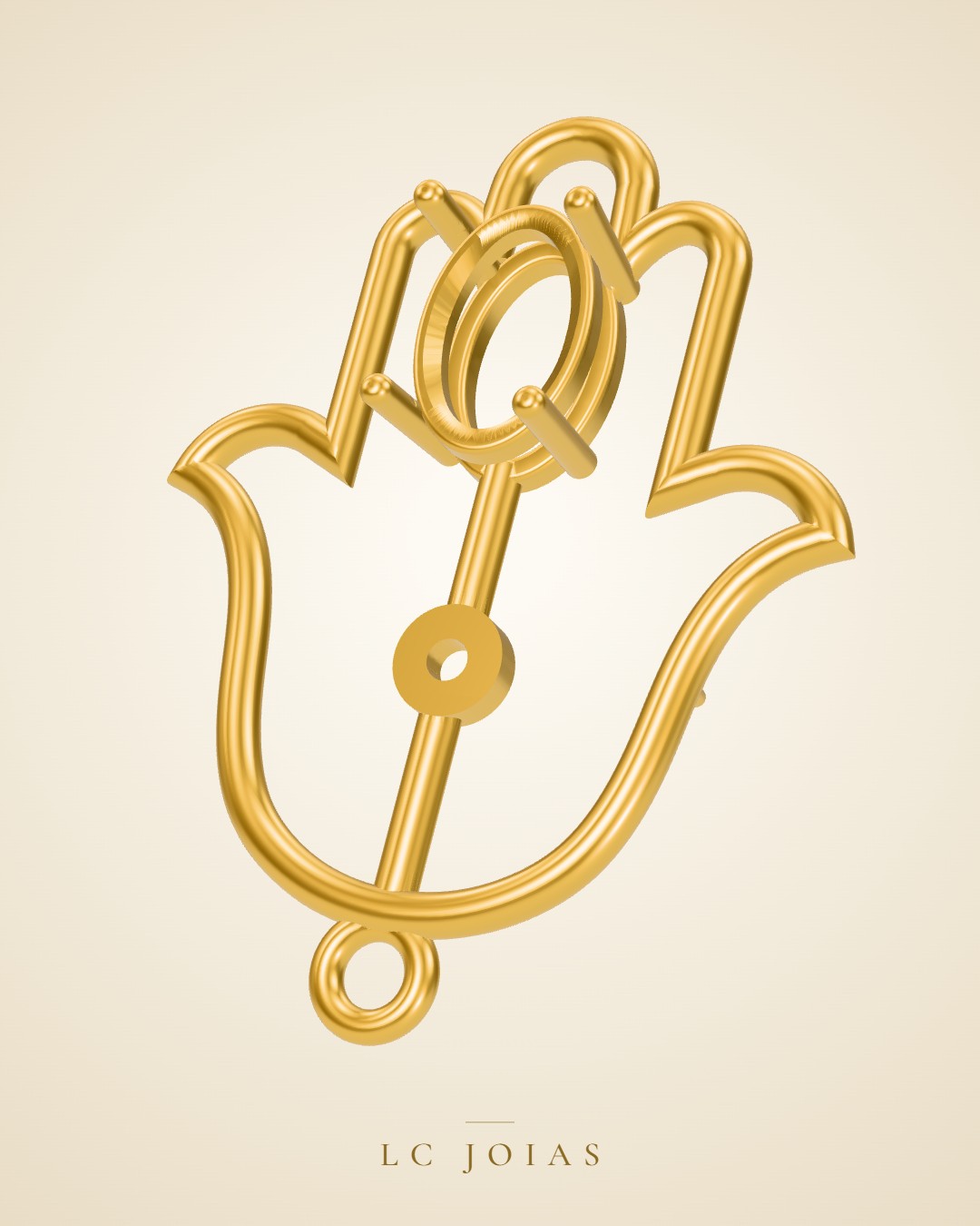 Pingente 6875- pingente em ouro