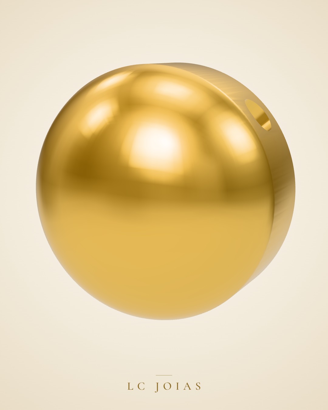 Pingente 7276 pg em ouro