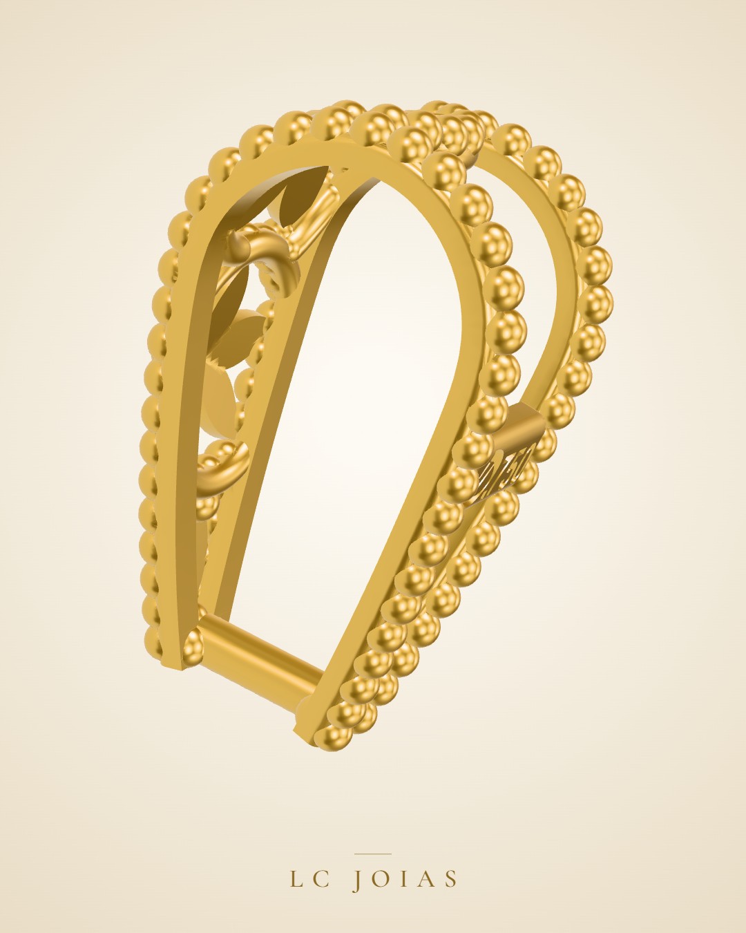 Brinco 1091 z pg c.argola m em ouro
