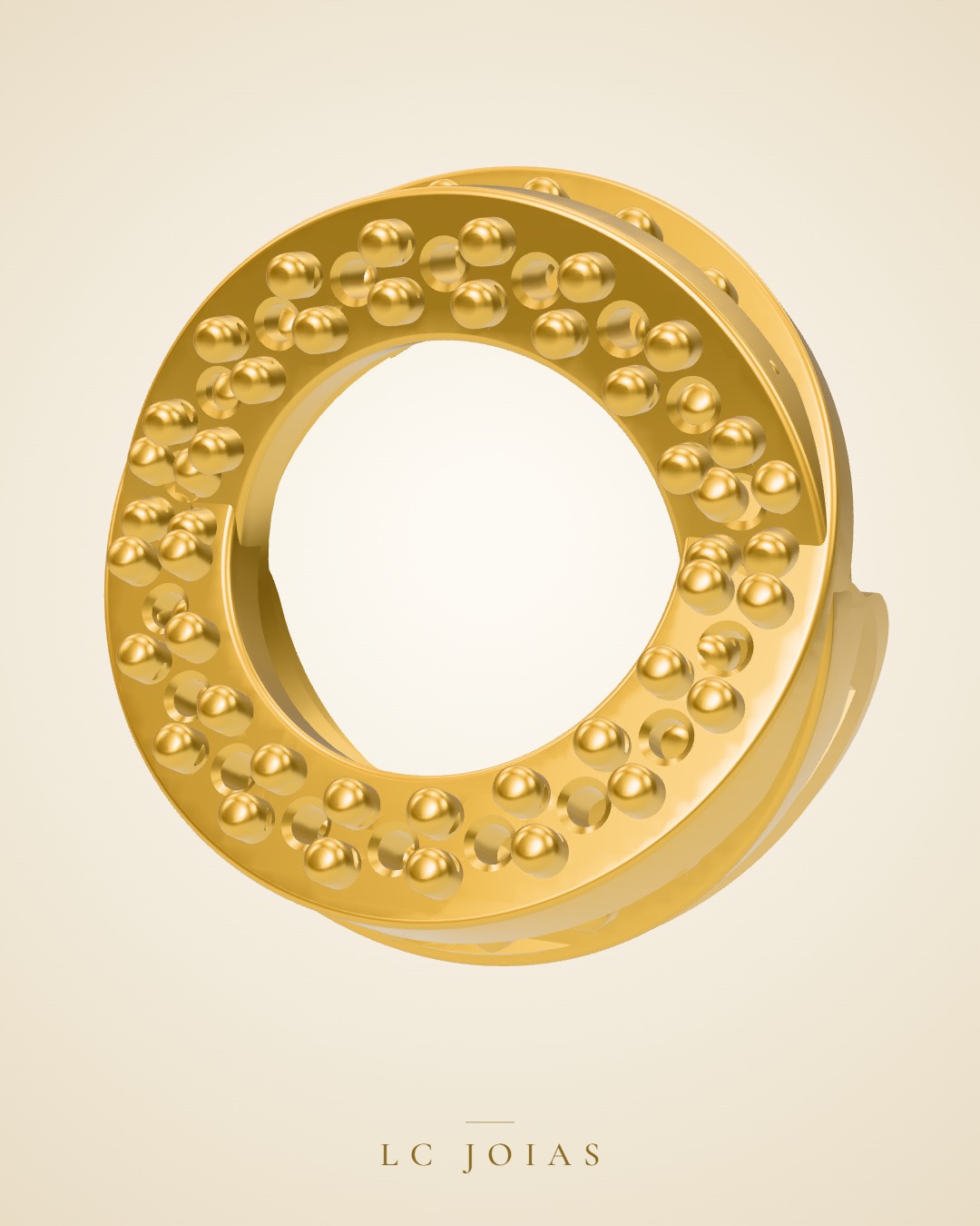 Brinco 7933 br em ouro