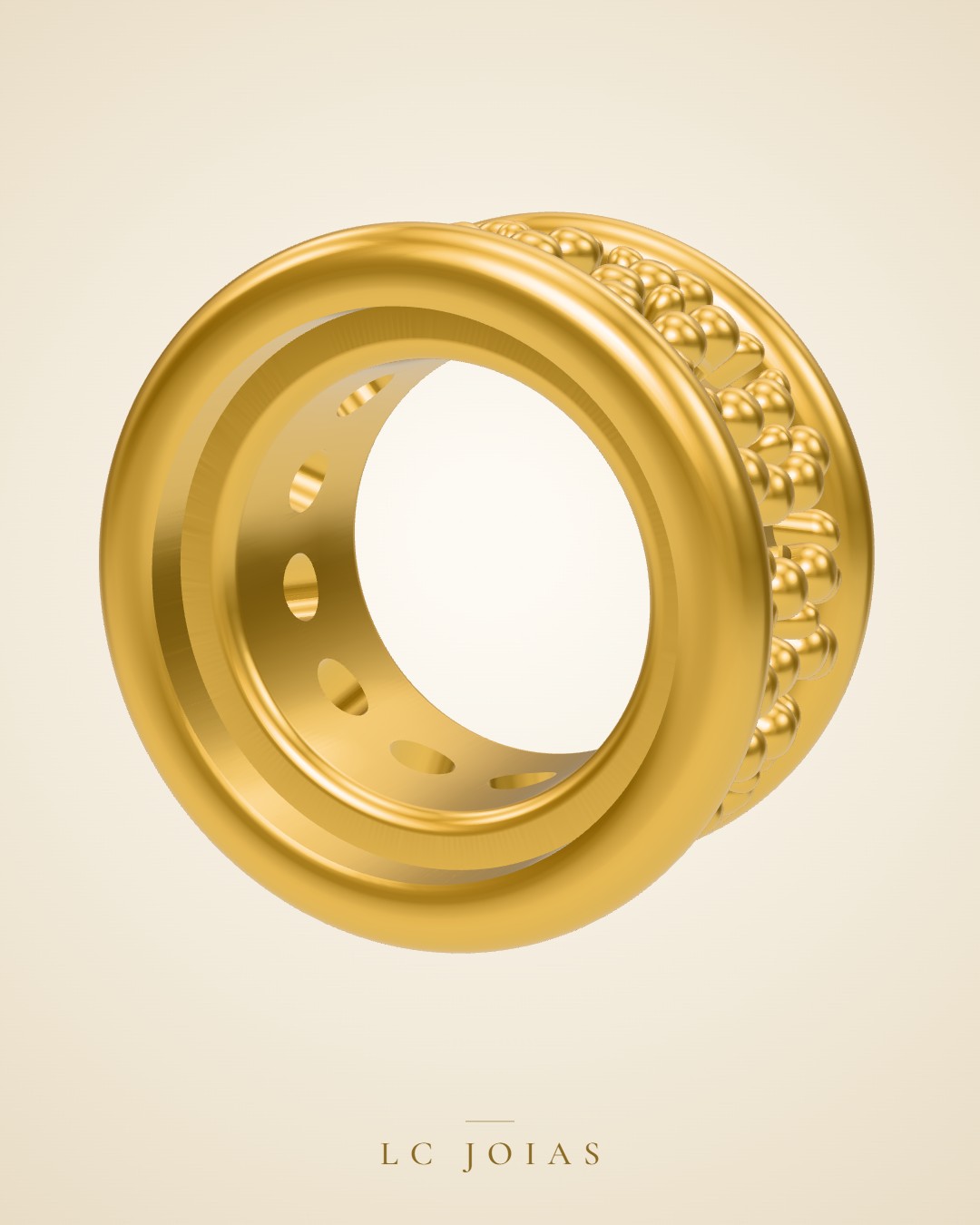 Berloque 1314 z ber em ouro