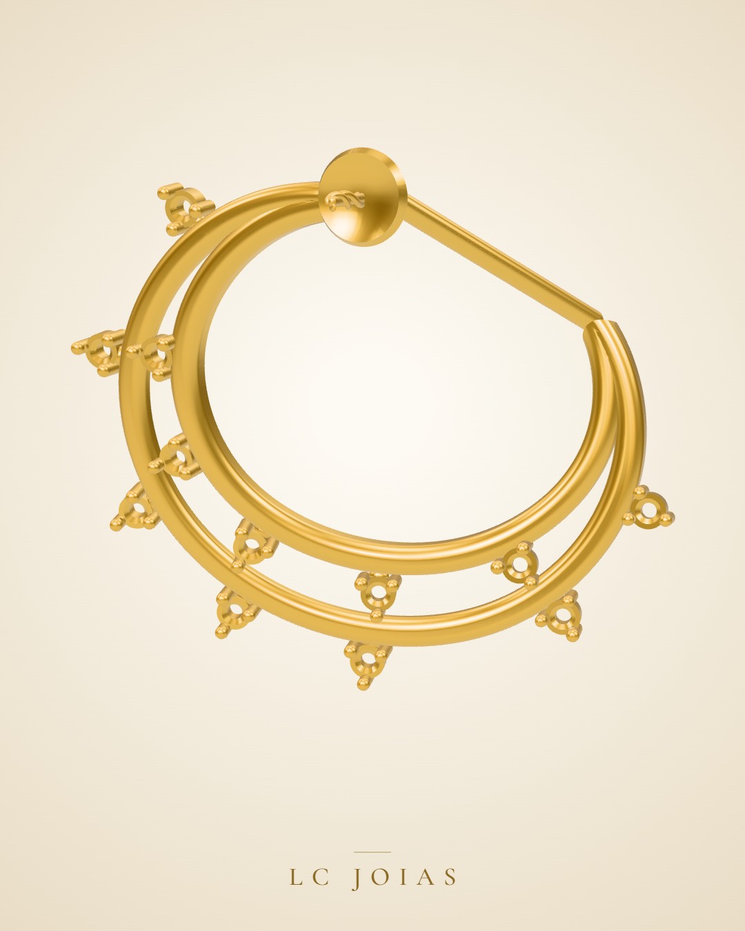 Brinco d 0054 br a em ouro