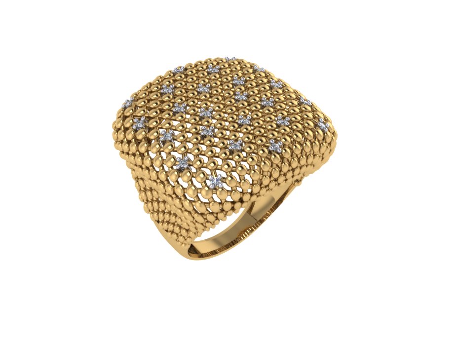 Anel 7055 an em ouro