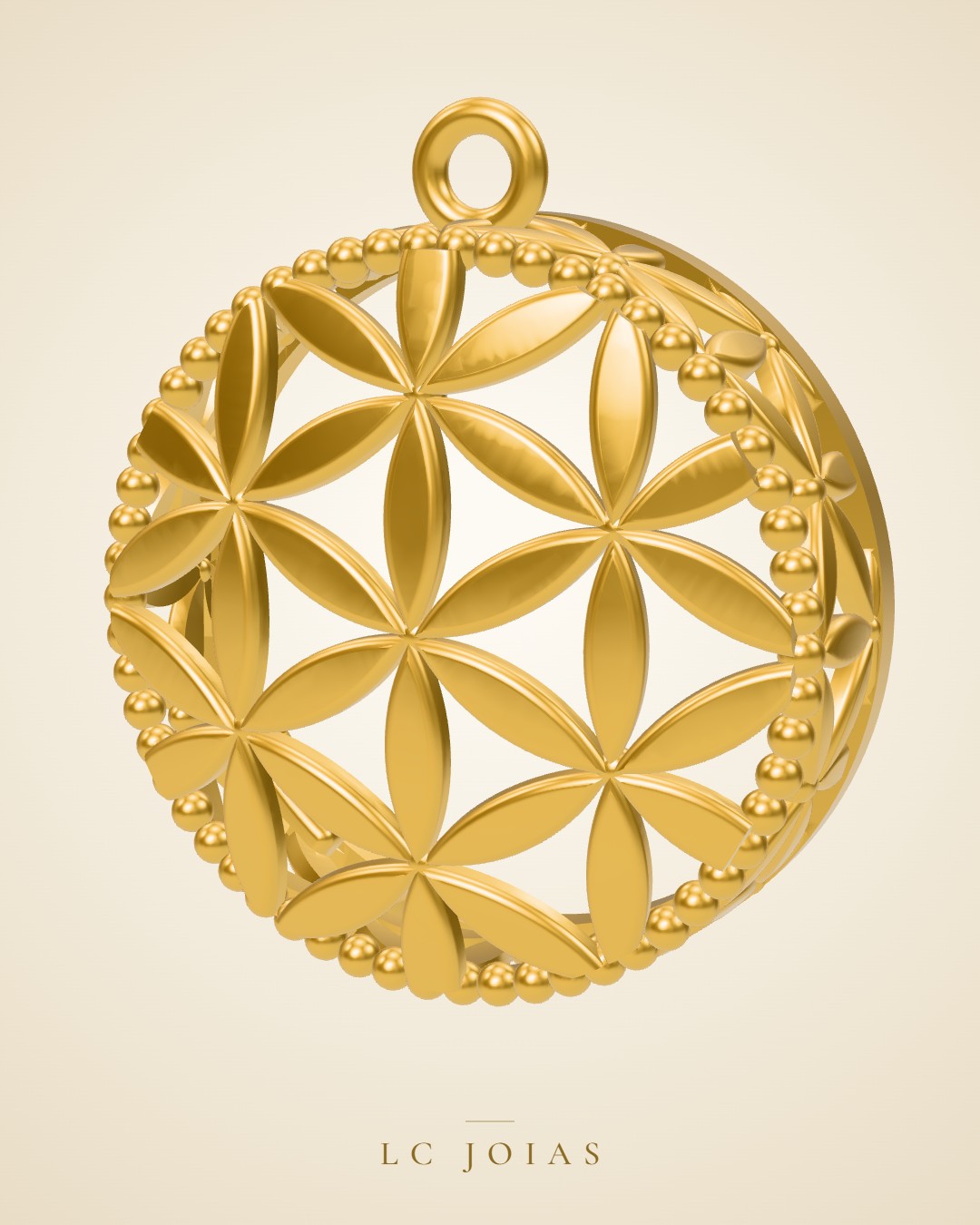 Pingente 1340 z pg p em ouro