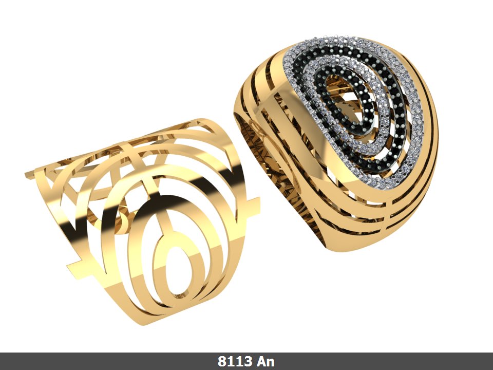 Anel 8113 an em ouro
