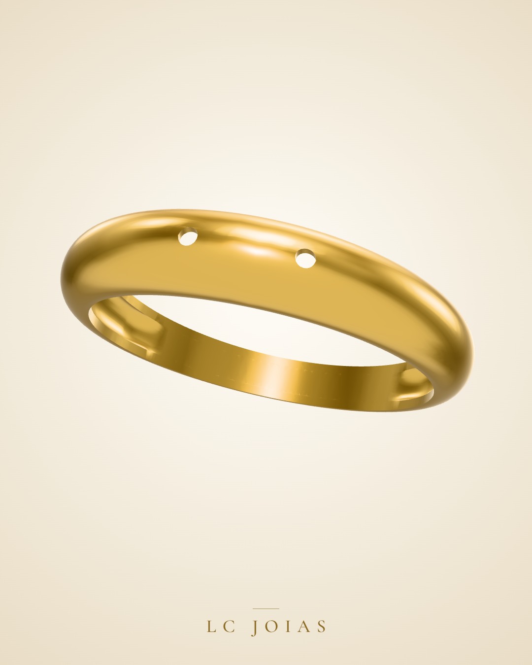 Anel 1307 z an em ouro