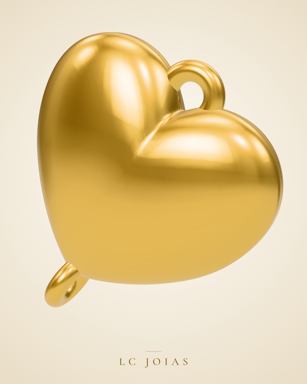 Pingente 7446 pg em ouro