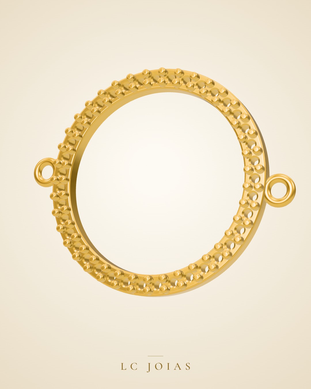 Brinco 1214 z br 04 em ouro