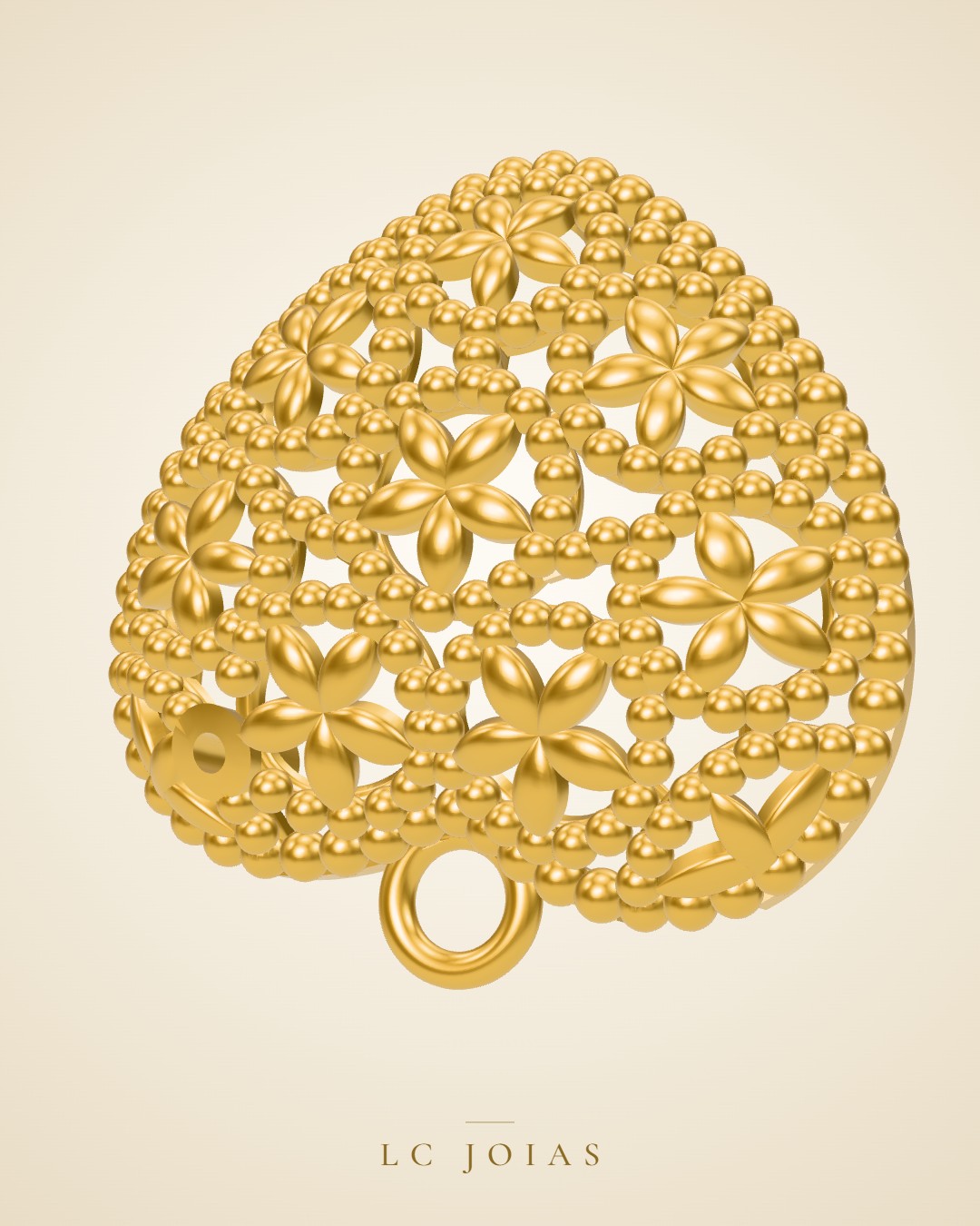 Pulseira 1092 z pul m b em ouro