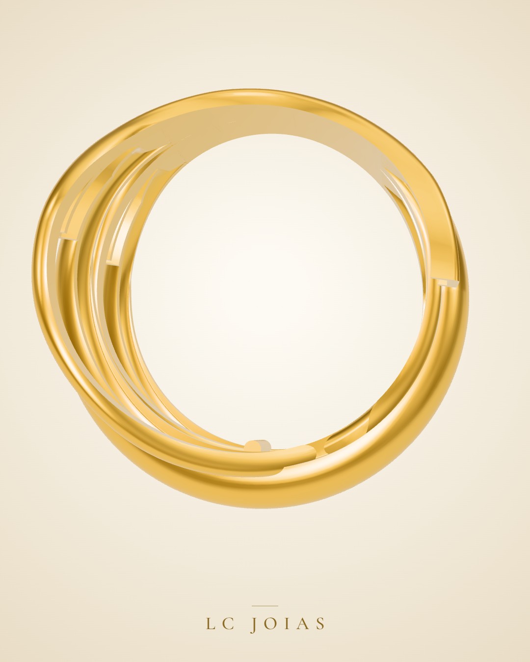 Anel 7934 an em ouro