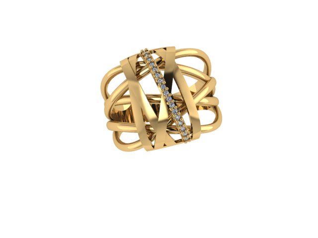 Anel 7859 an em ouro