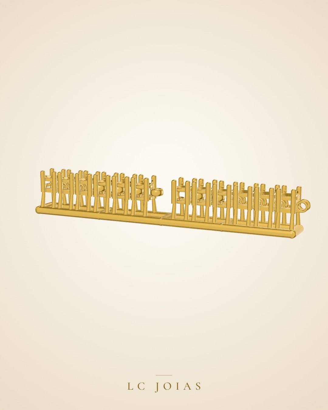 Colar converção colar rivi 2,00 mm em ouro