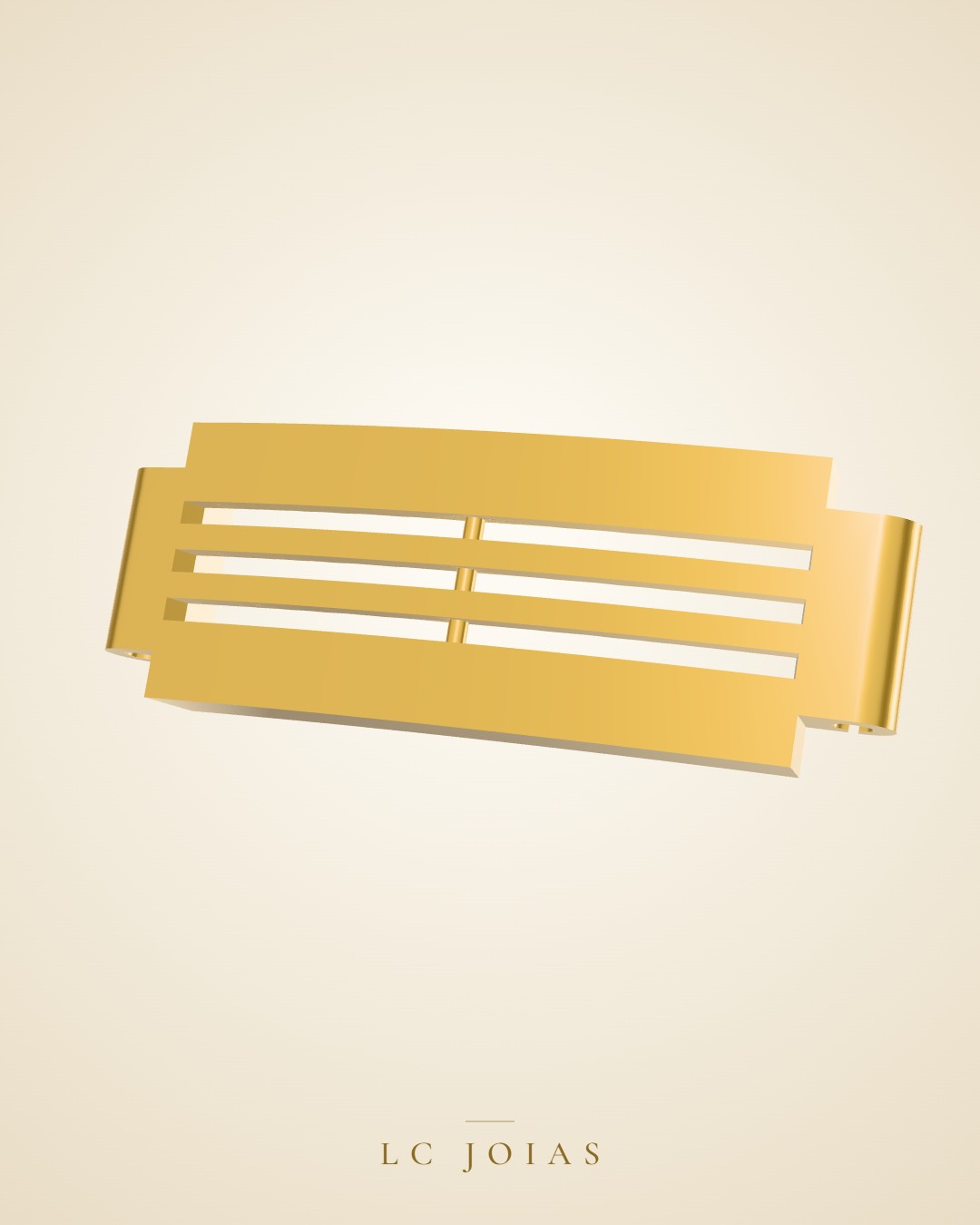 Pulseira 1637 z pul em ouro