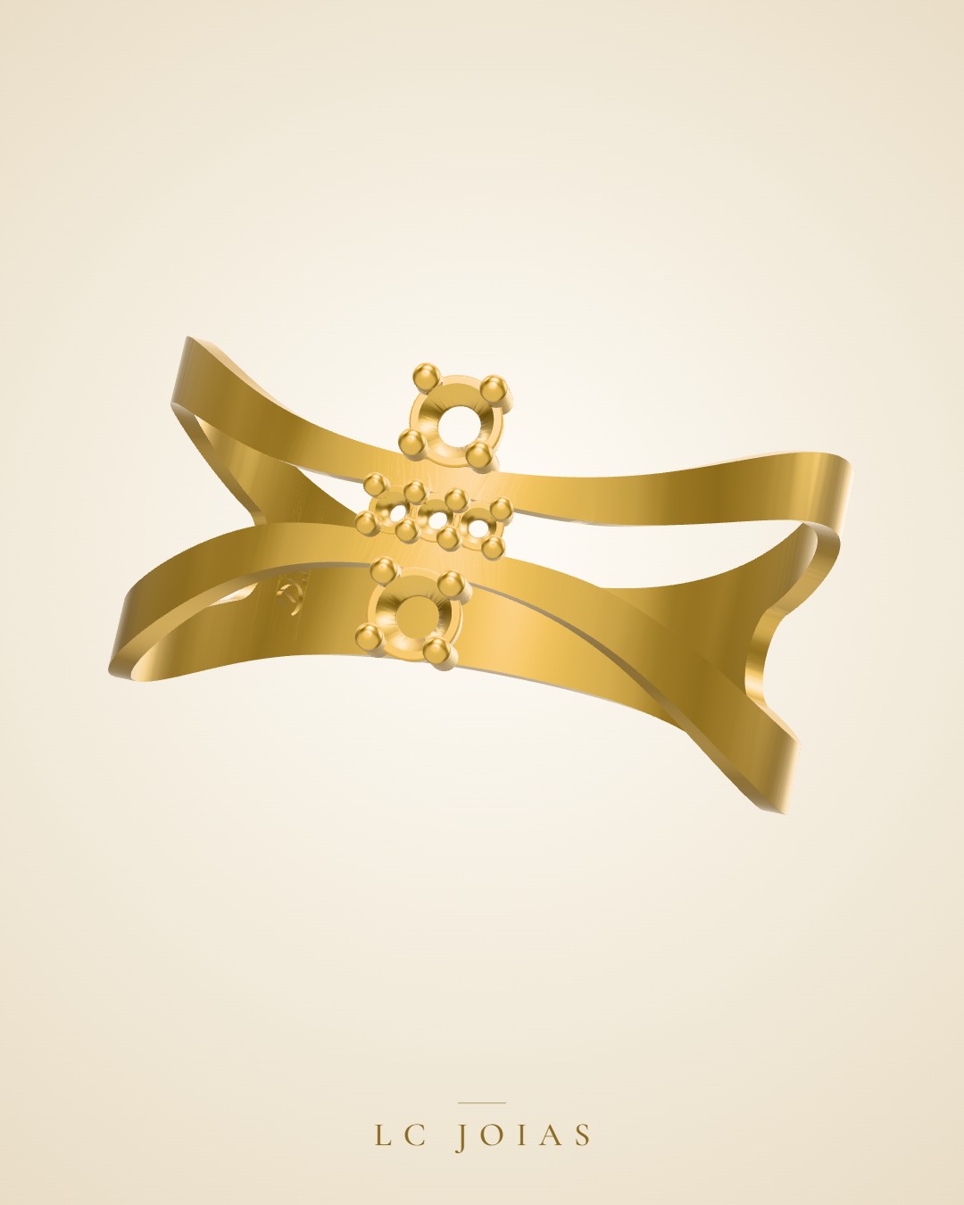 Anel 6900 an em ouro