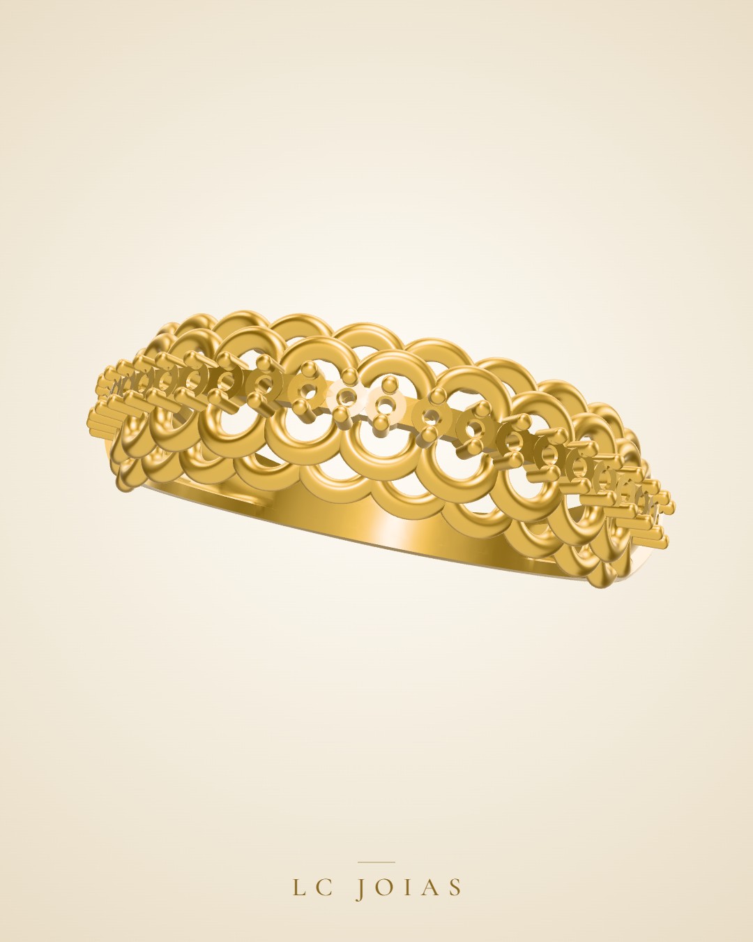 Anel 7755 an em ouro
