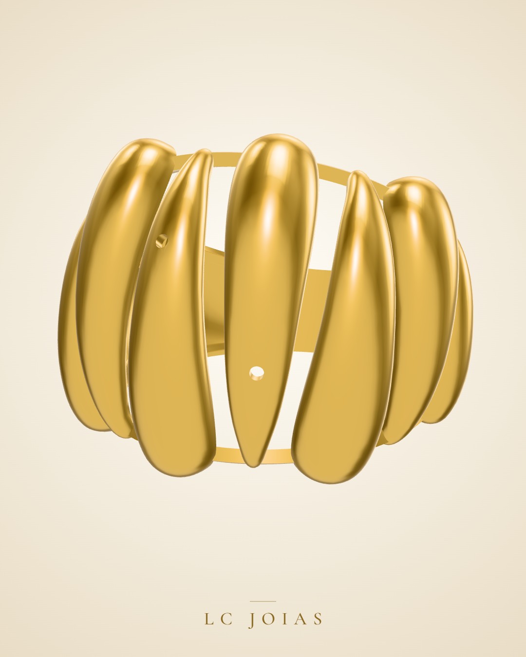 Anel 6240an em ouro