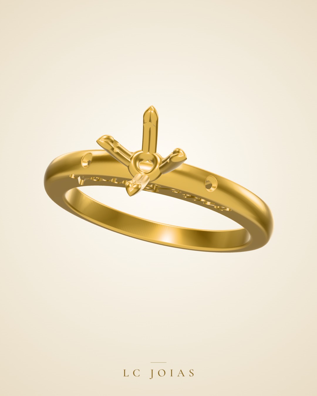 Anel ag 2126 an n16 em ouro
