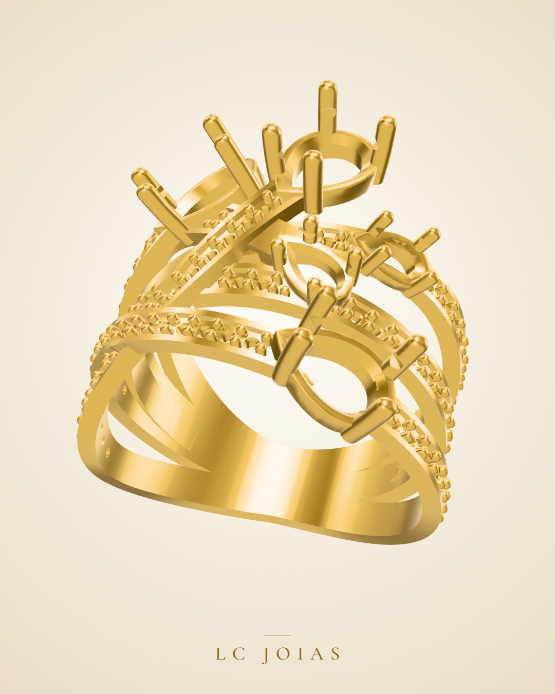 Anel 903 an em ouro