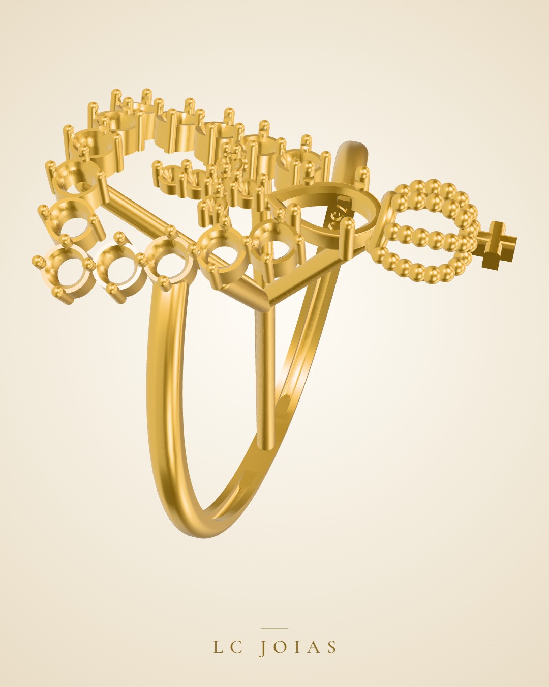 Anel d 0016 an em ouro