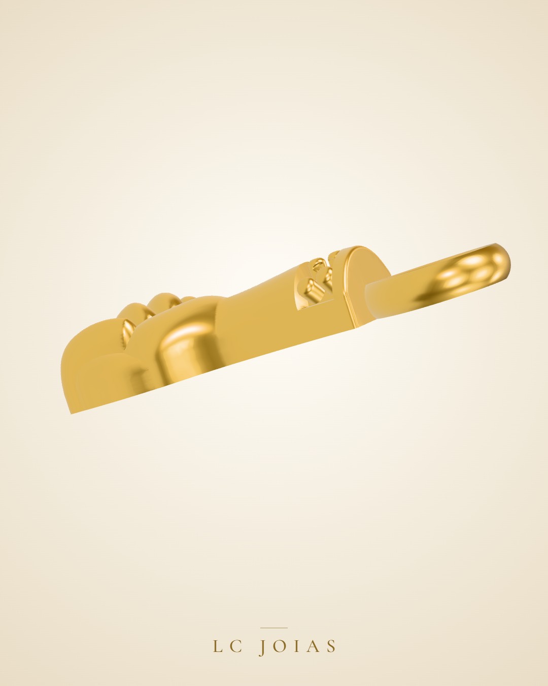 Pingente 6487 pg em ouro