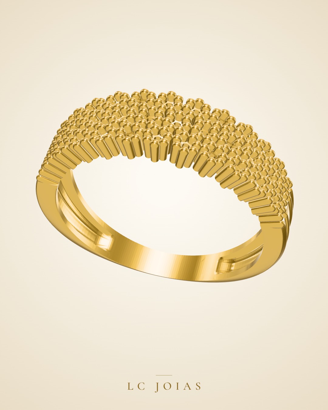 Anel 6376 an em ouro