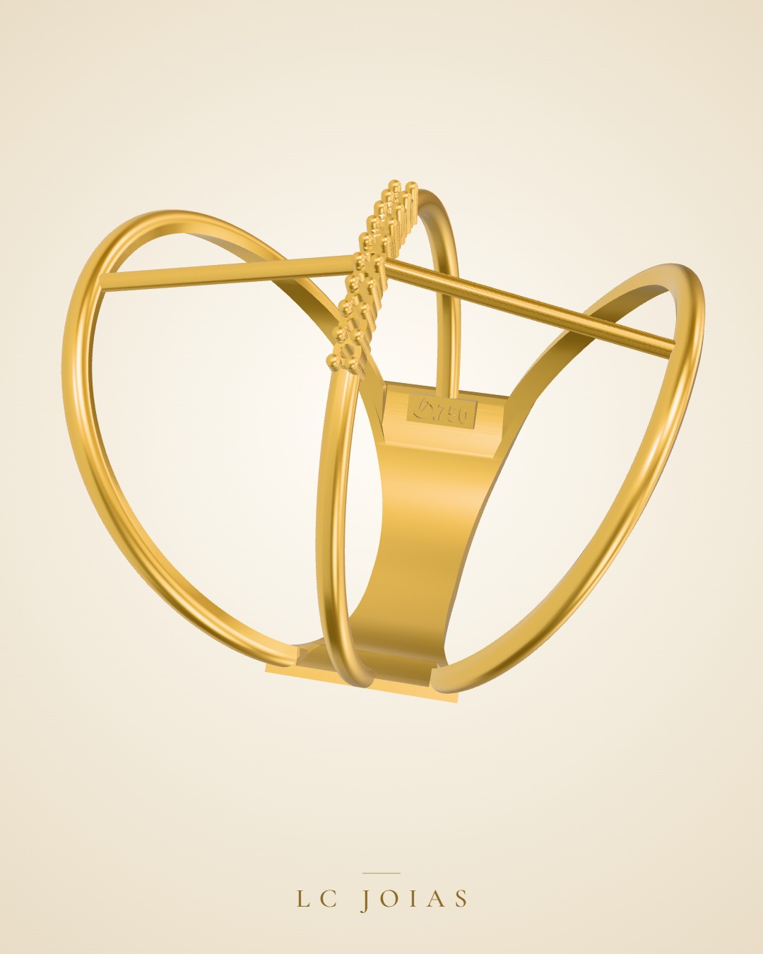 Anel 8163 an em ouro