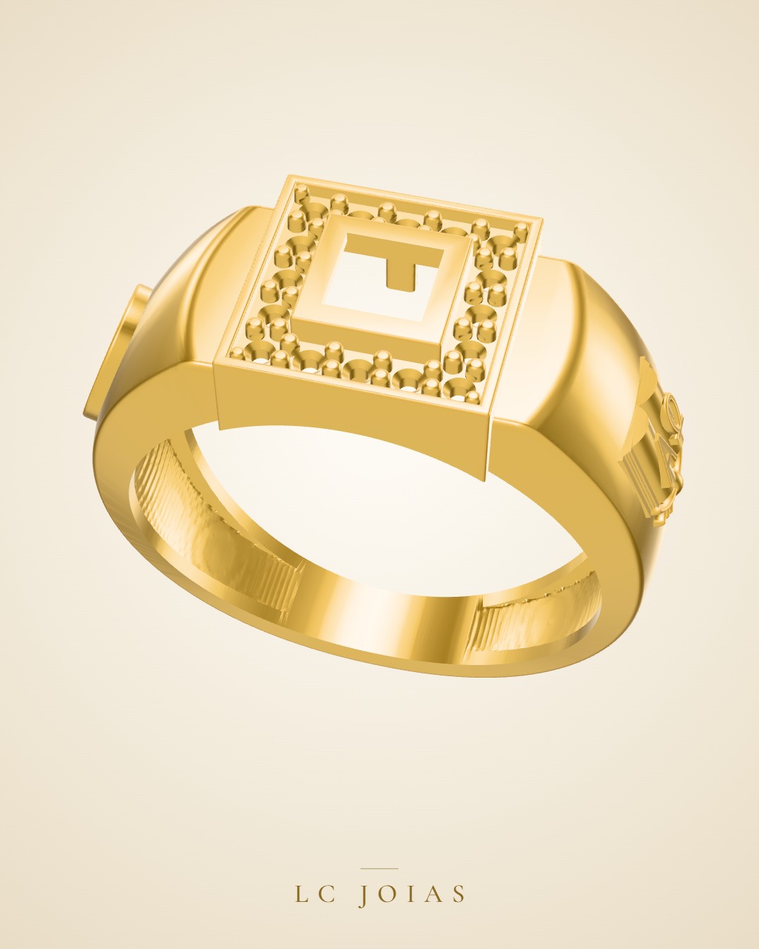 Anel 1331 an em ouro