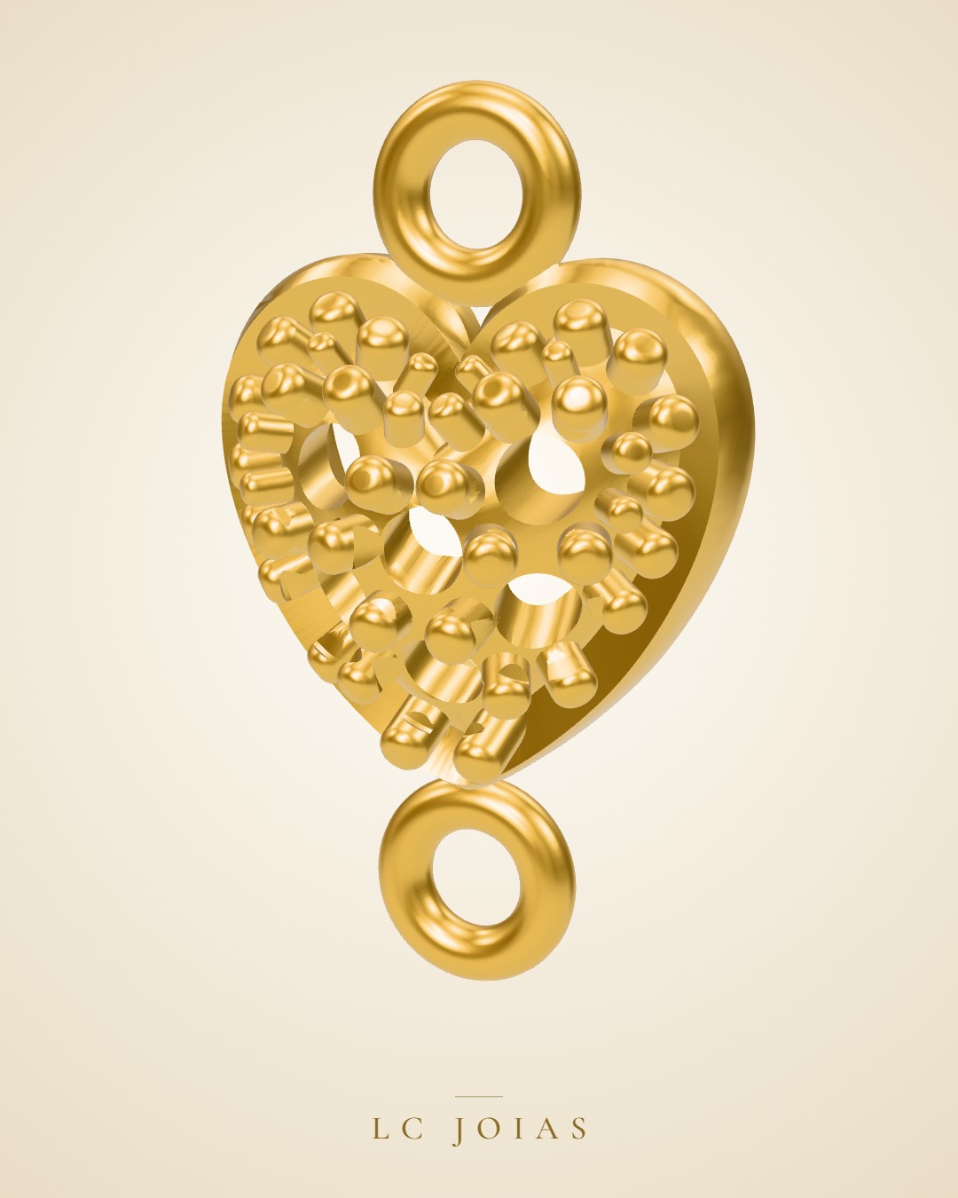 Pingente 6537 pg em ouro