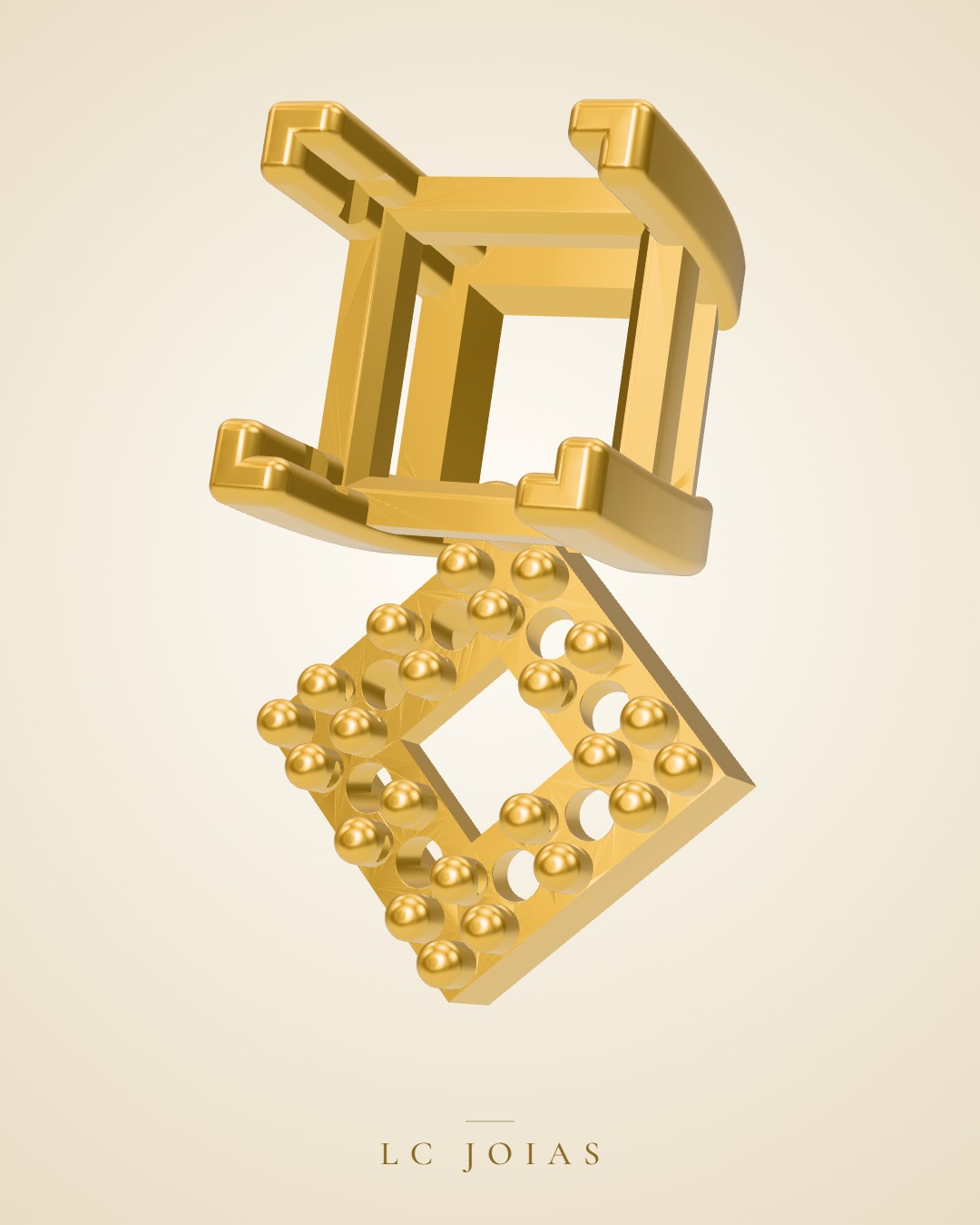 Pingente 1191 z pg em ouro