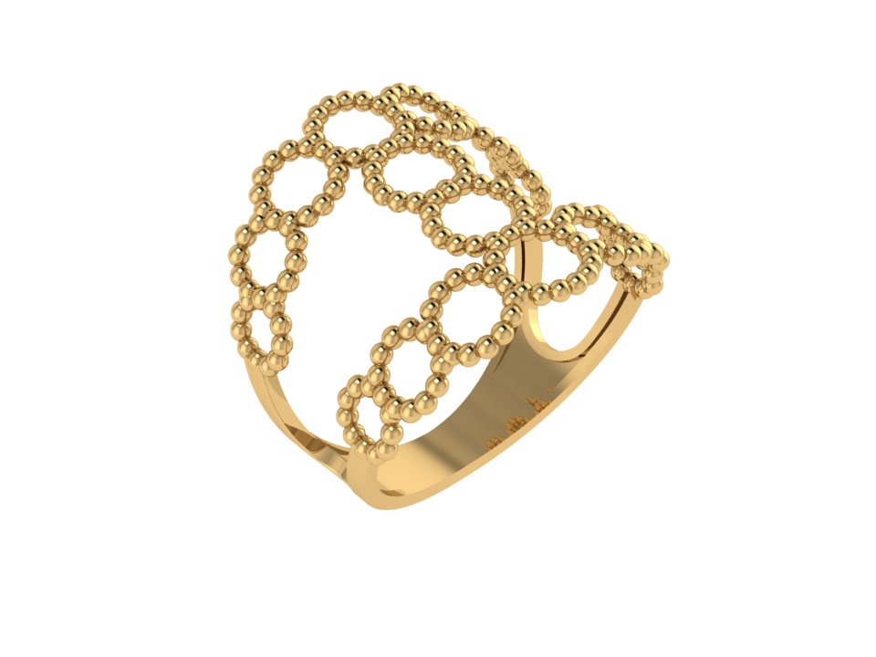 Anel 1004 an em ouro
