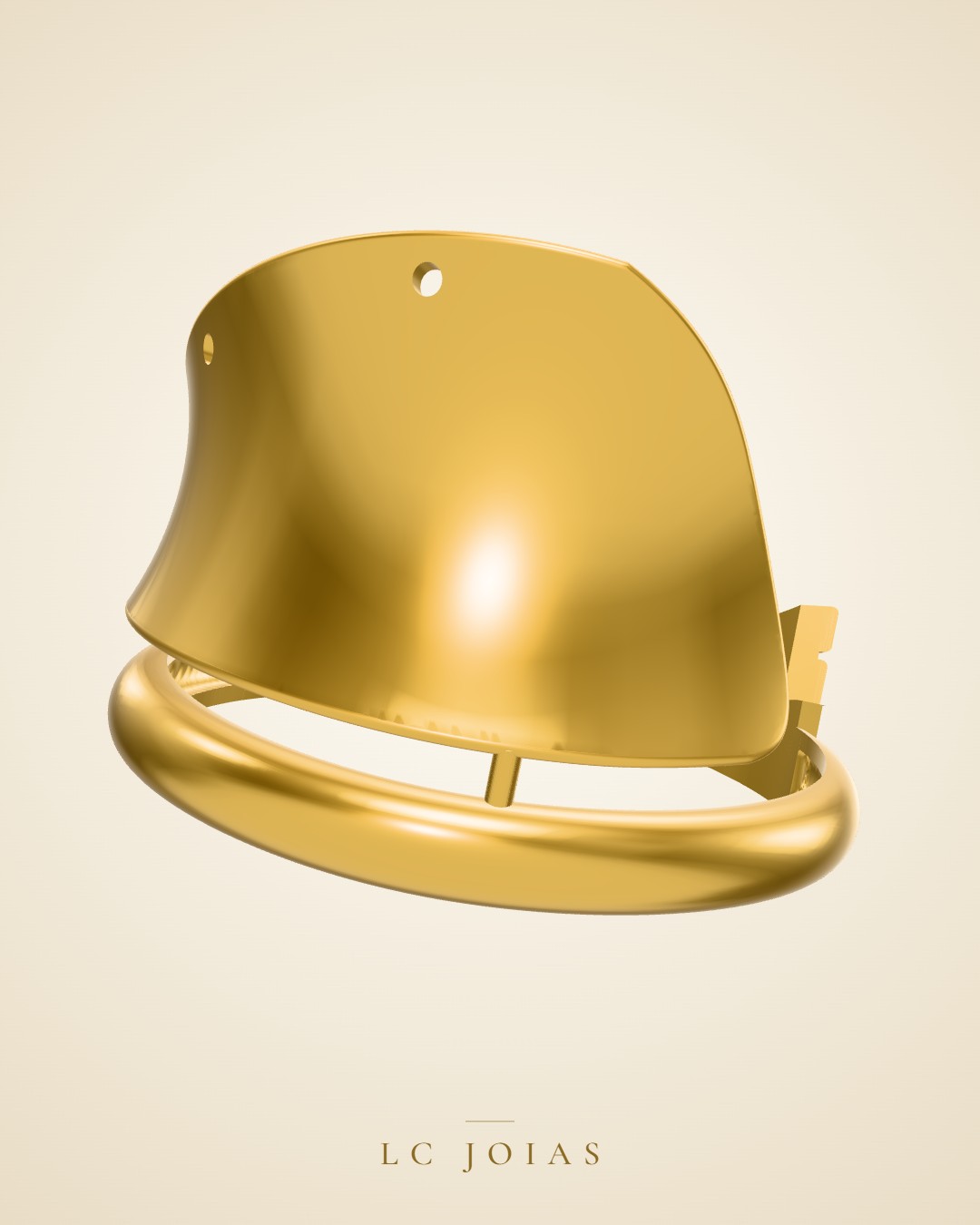 Anel 7588 an em ouro