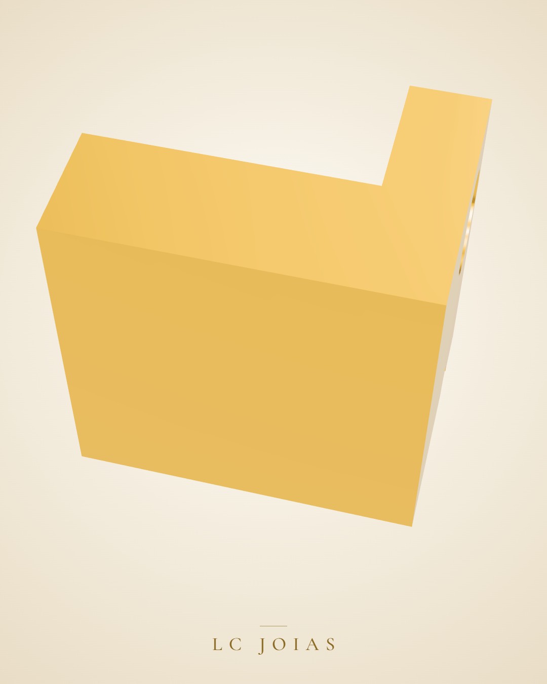 Aliança base for alufix adjusting element em ouro