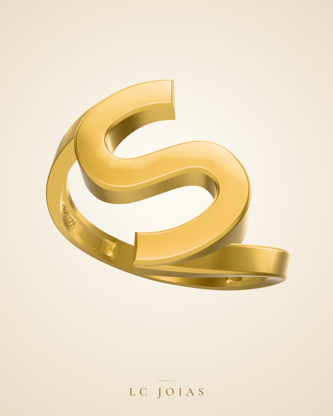 Anel 1415 z an em ouro
