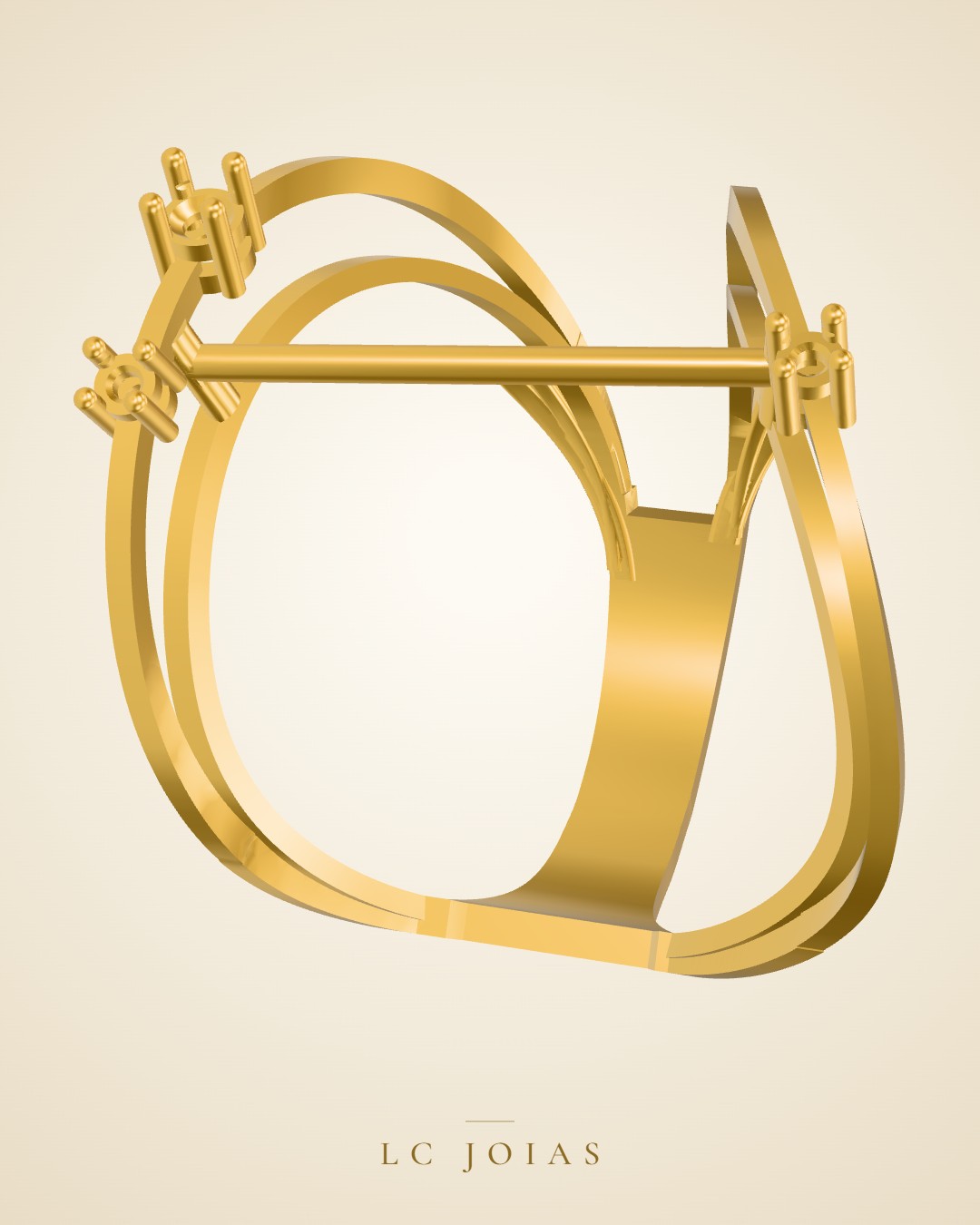 Anel 8258 an em ouro