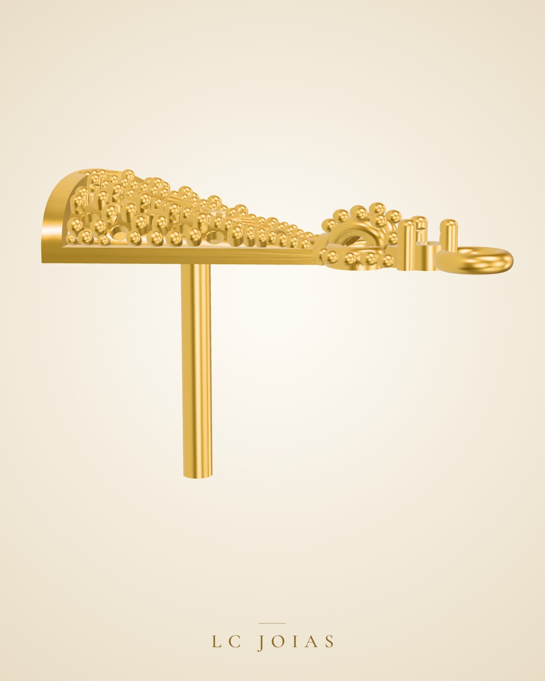 Pingente religioso d 0027 pg nossa senhora em ouro