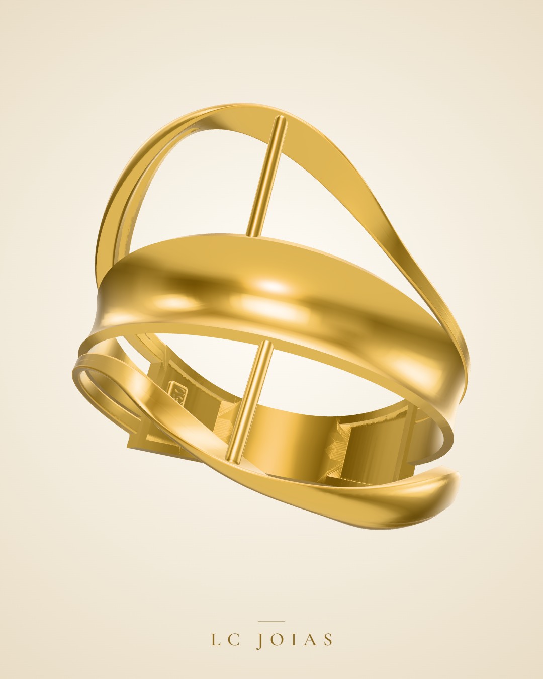 Anel 8334 an em ouro