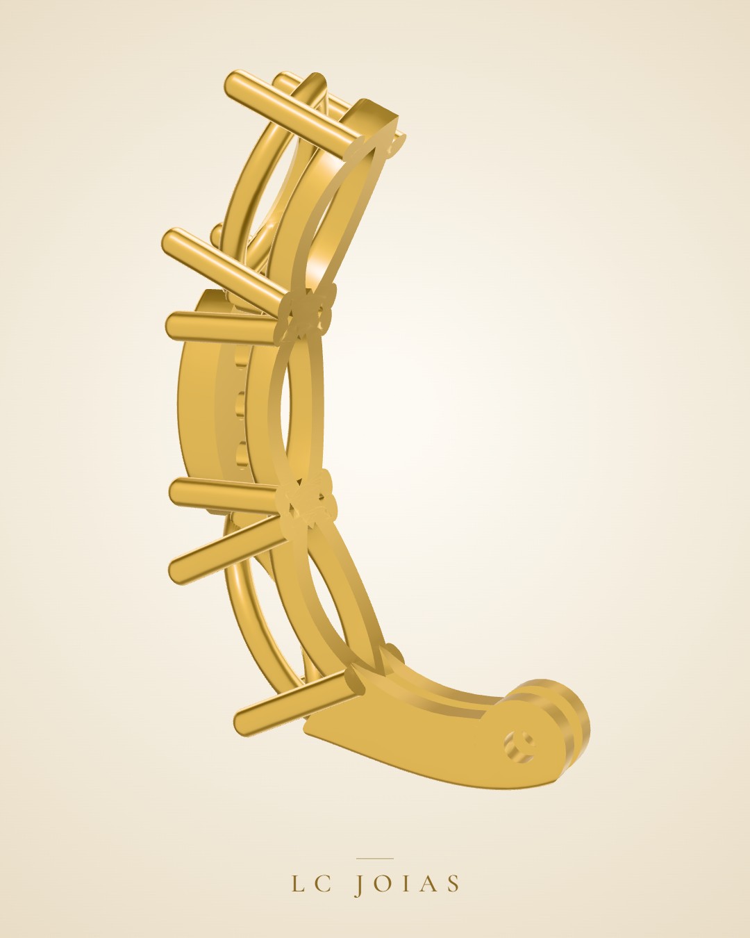 Brinco 391 br conserto em ouro