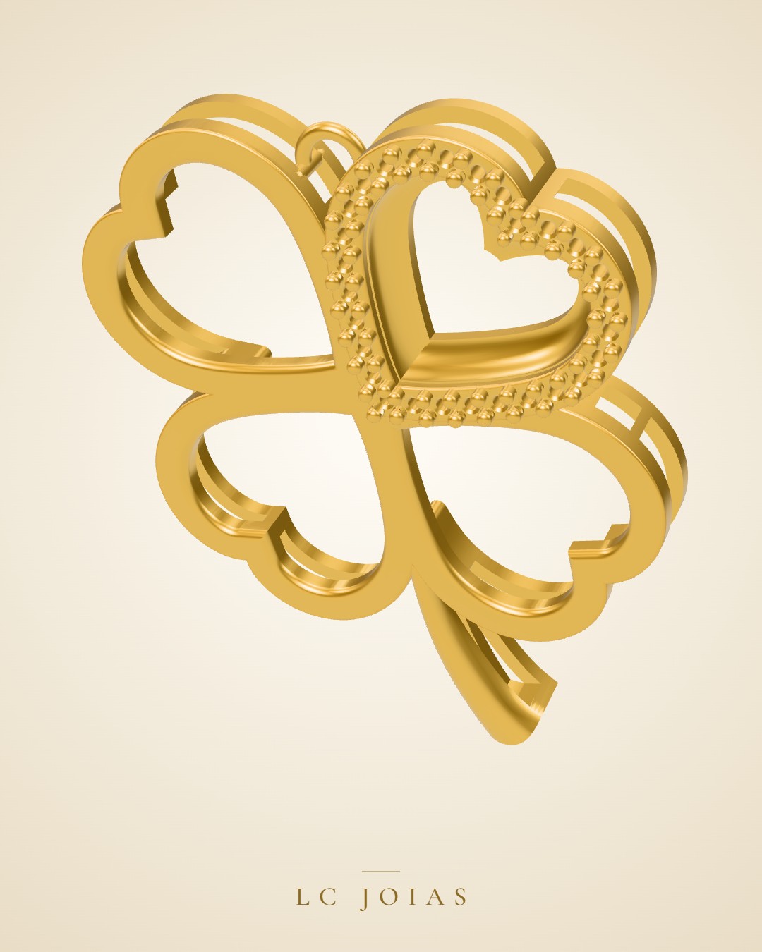 Pingente 1514 z pg em ouro