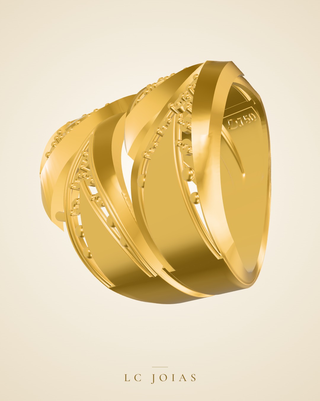 Anel 7667 an em ouro